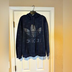 Adidas logo hoodie